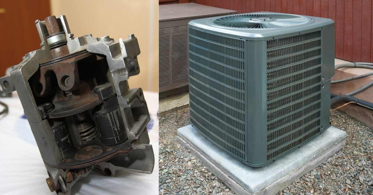 AC Compressor vs Condenser The Differences Plumbing Sniper