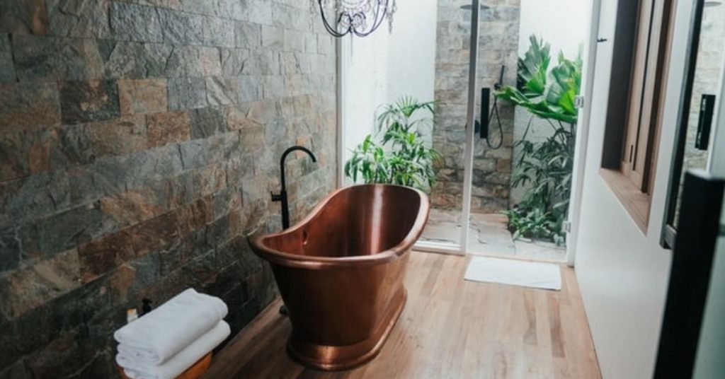 copper-bathtub