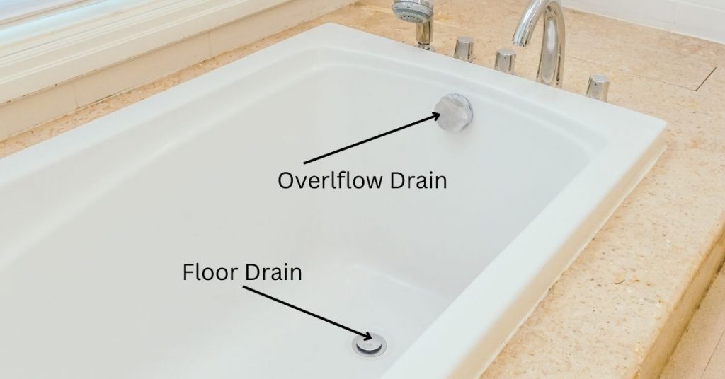 Bathtub overflow drain