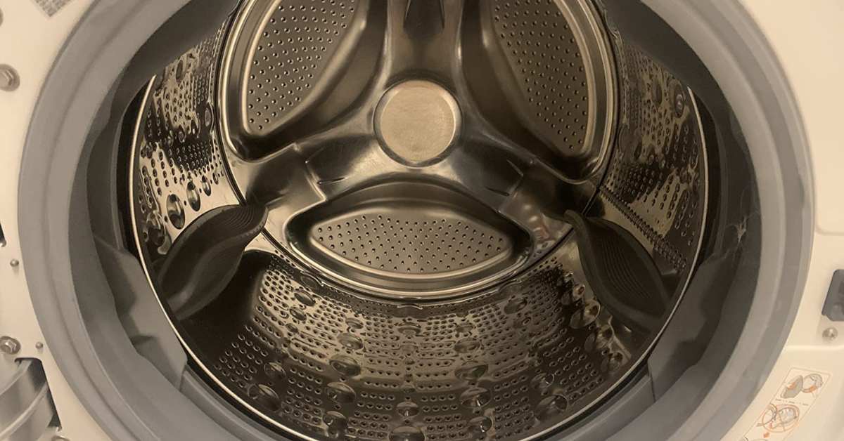 inside a washing machine