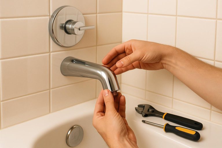 How to Replace a Bathtub Spout